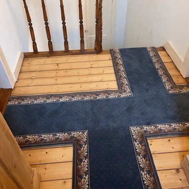 Meten is weten! Trapbekleding met tapijt